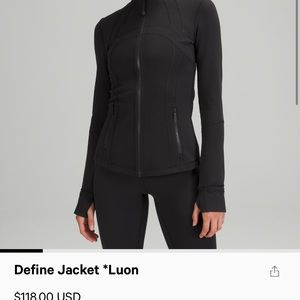 lululemon define jacket